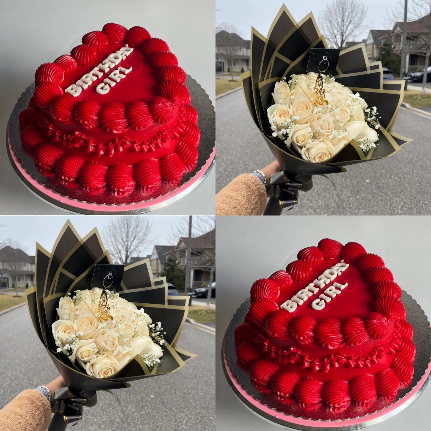 Cake and Flowers