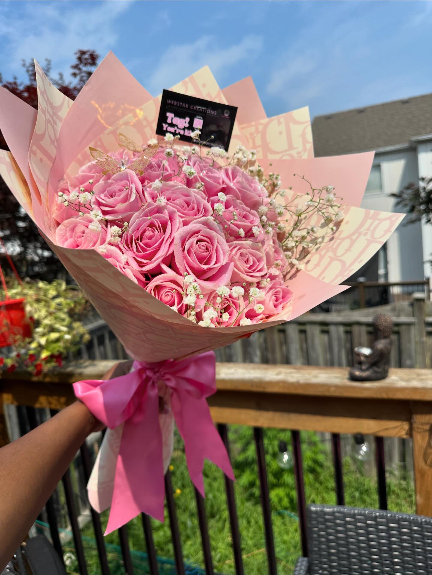 Cake and Flowers
