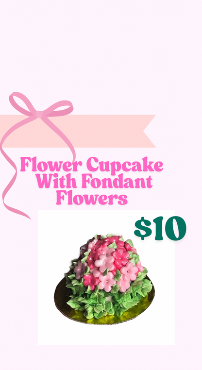 Flower Cupcake