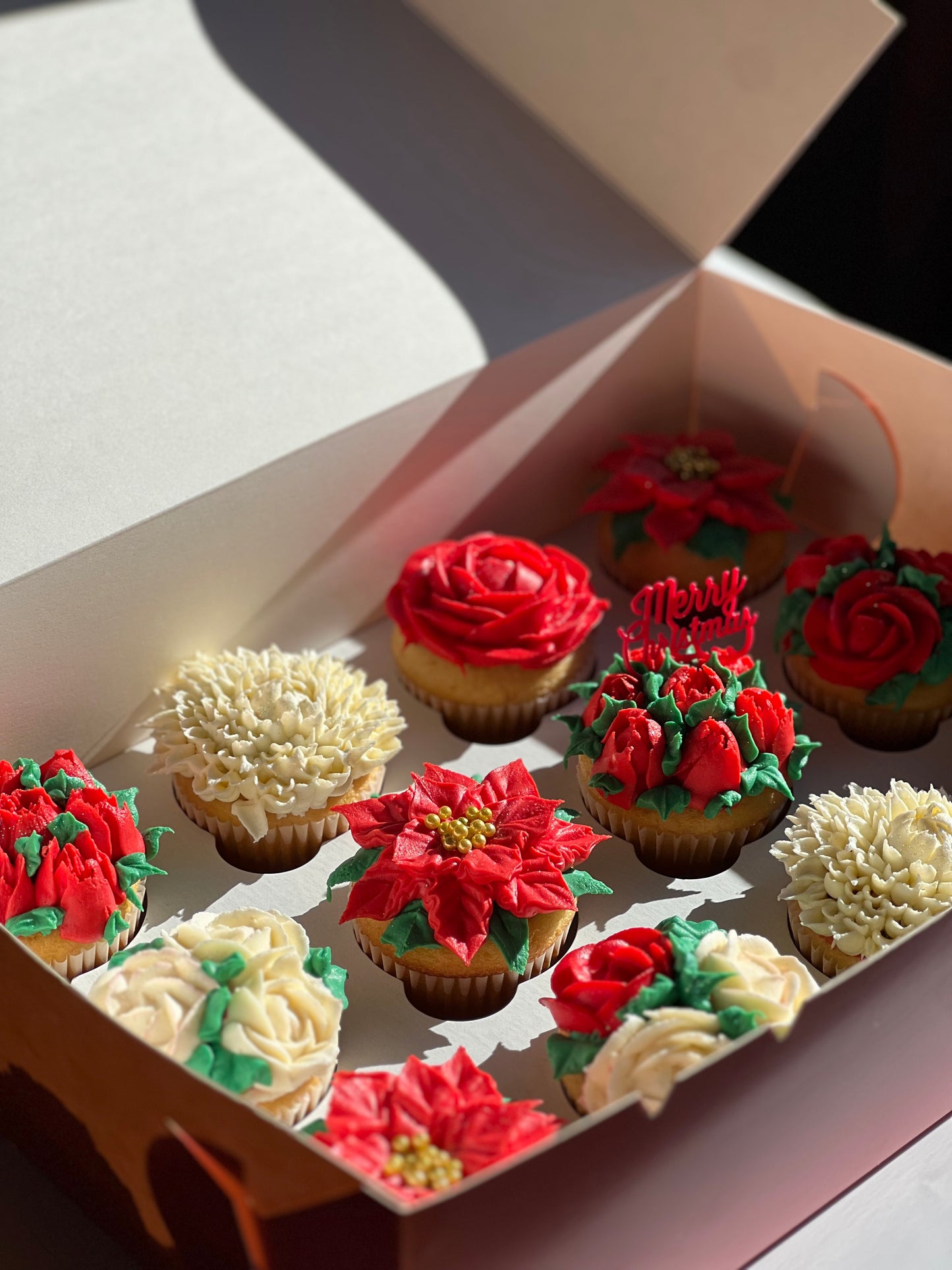 Christmas cupcakes