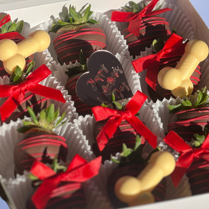 Chocolate covered strawberries 12 pack