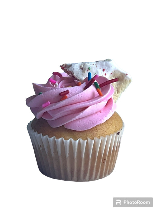 Pop tart cupcake