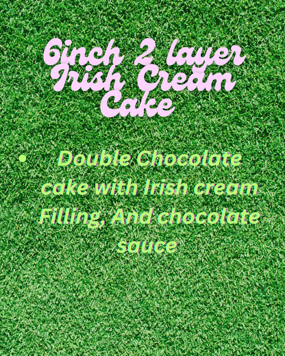 Irish cream cake