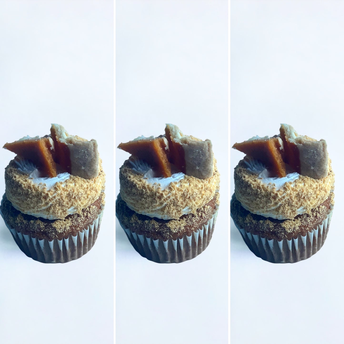 Pumpkin pie cupcake